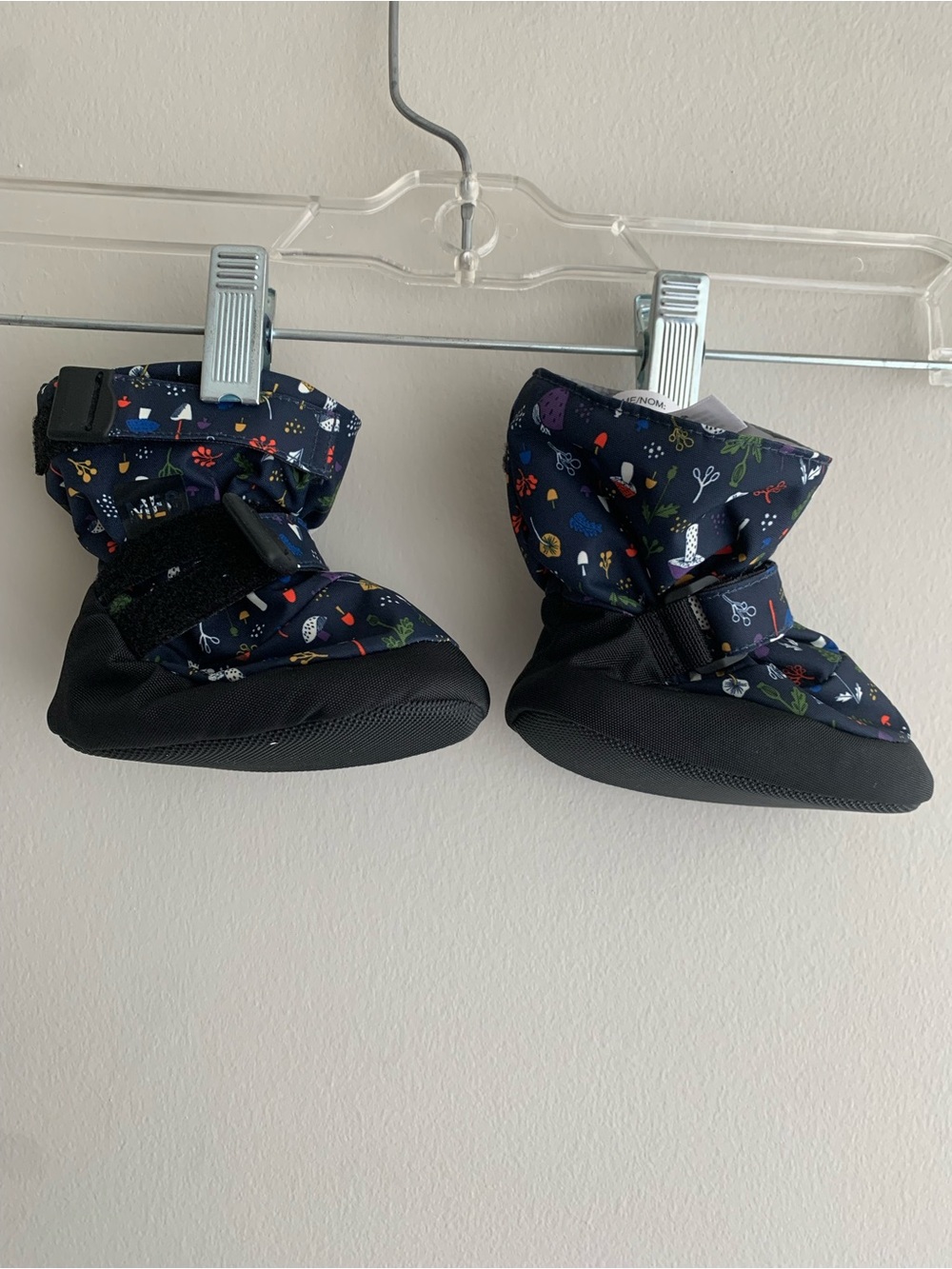 Baby | MEC Toaster Booties Navy/Mushroom | Size Small
